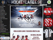 Tablet Screenshot of hockeylaget.se